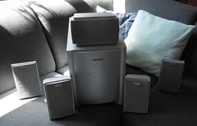 surround boxen, Gebruikt, 60 tot 120 watt, Geschikt voor surround/home cinema, Ophalen