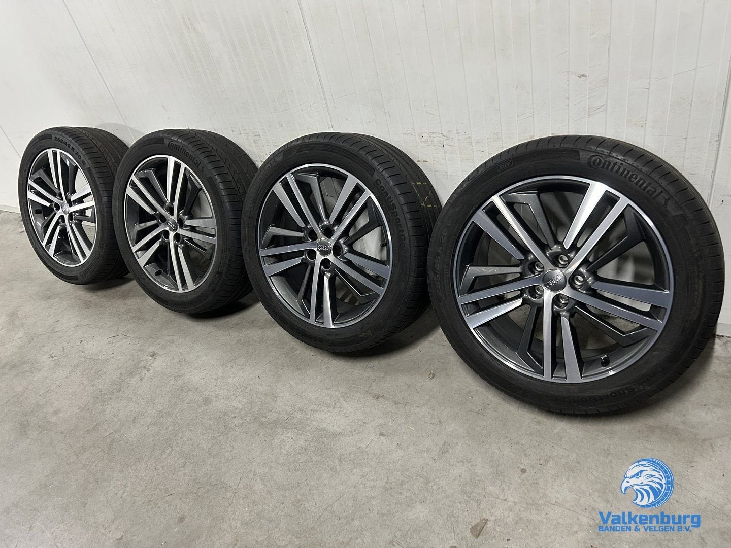 5-6mm! Originele Audi Q5 SQ5 80A 20 inch velgen 5x112 zomerb