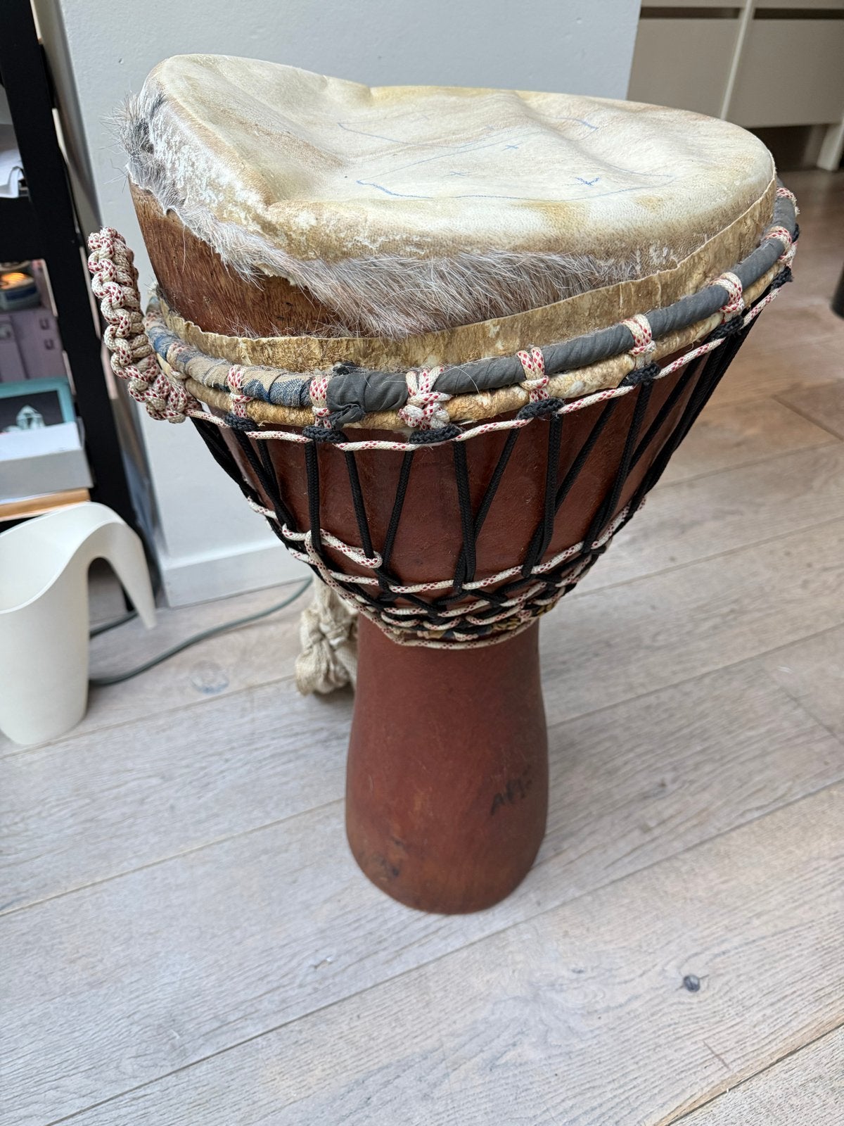 Authentieke Djembe Trommel - Handgemaakt, Ophalen, Gebruikt, Trommel
