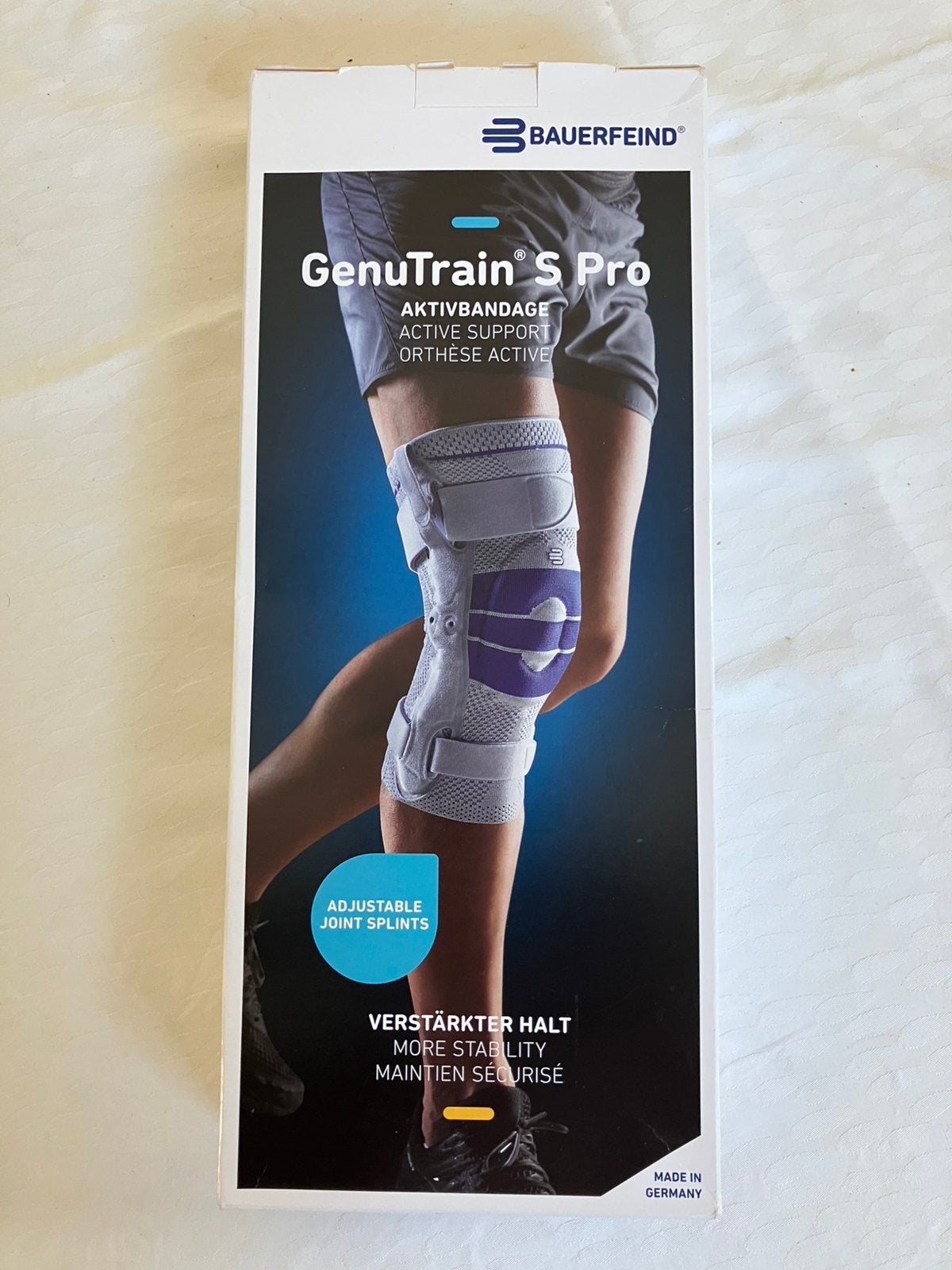 Genutrain S Pro kniebrace van het merk Bauerfeind, Ophalen of Verzenden, Zo goed als nieuw