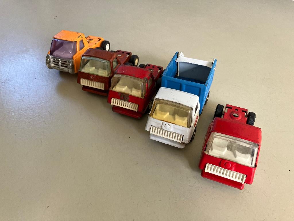 5 Tonka vrachtwagens / vrachtauto’s vintage speelgoed, Ophalen of Verzenden, Gebruikt