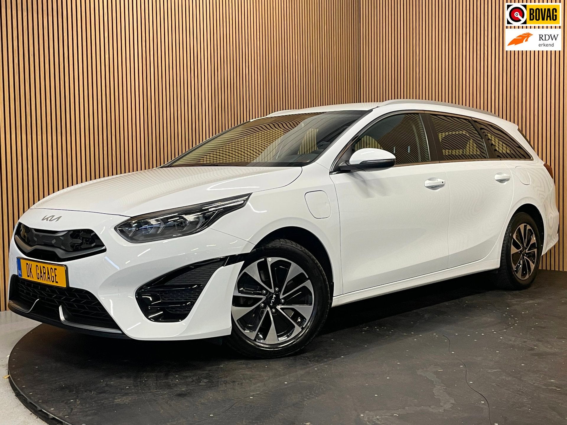 Kia Ceed Sportswagon 1.6 GDI PHEV DynamicLine|ACC|ANDROID+CA, Gebruikt, Zwart, Automatische klimaatregeling, Wit