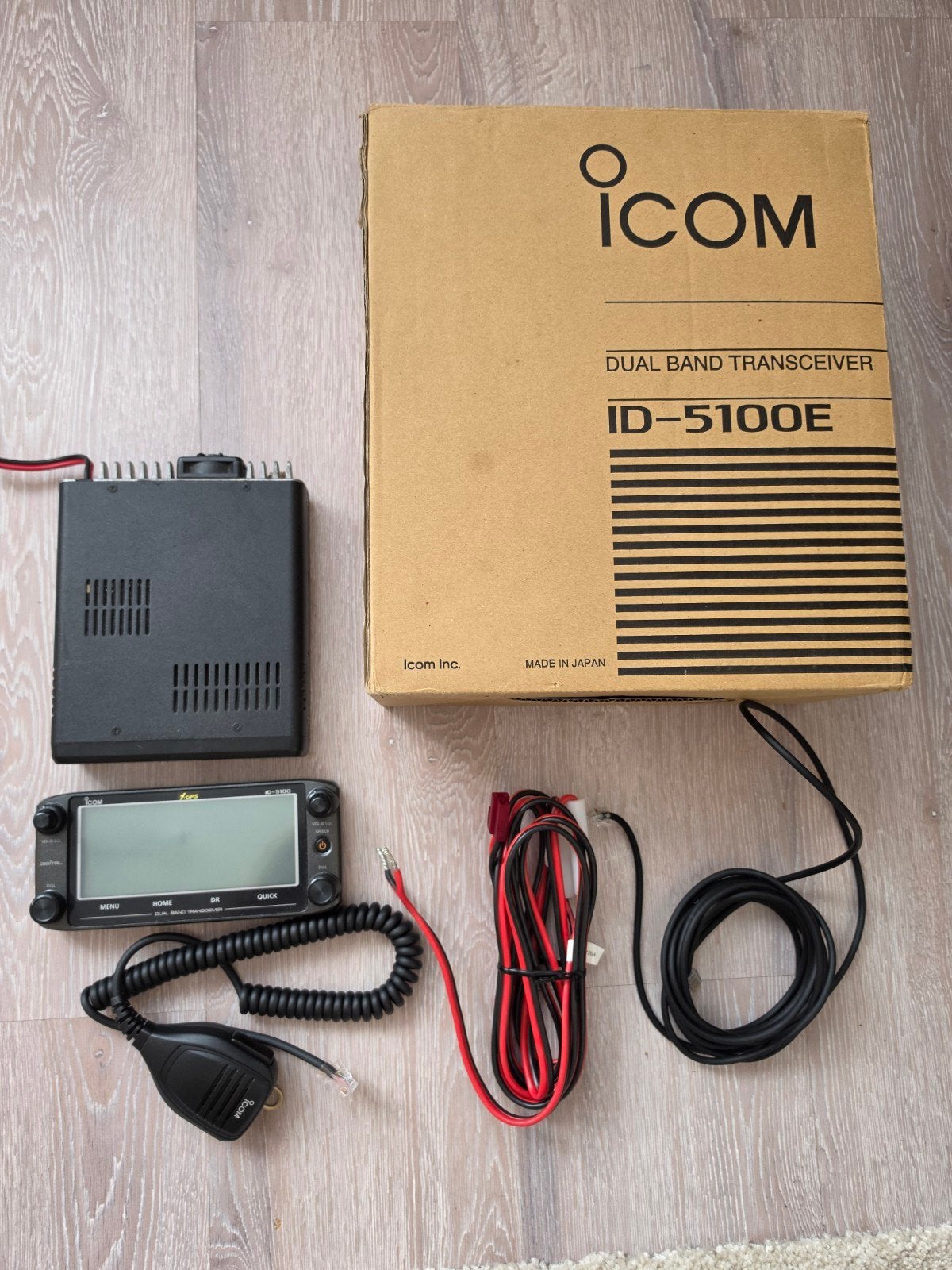 icom id5100 dualband uhf vhf  analog d-star, Telecommunicatie, Ophalen of Verzenden, Gebruikt, Zender en Ontvanger