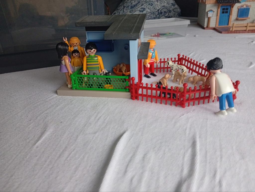Playmobil sets: Paardenstal, Hondenpension, Zwembad, Huis, Ophalen of Verzenden, Gebruikt, Complete set