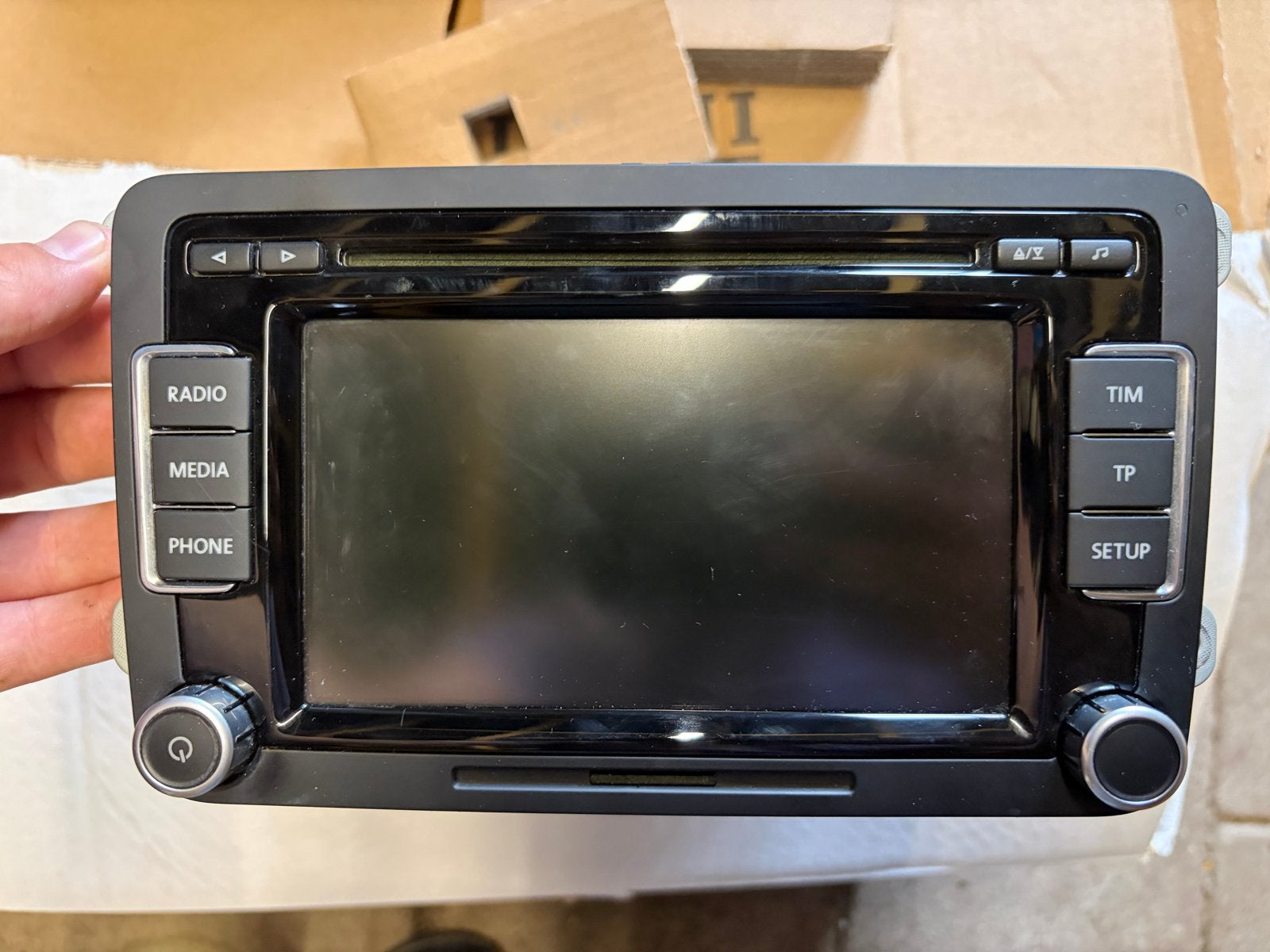 Volkswagen RCD 310 Radio Navigatie Systeem, Auto diversen, Ophalen of Verzenden, Gebruikt