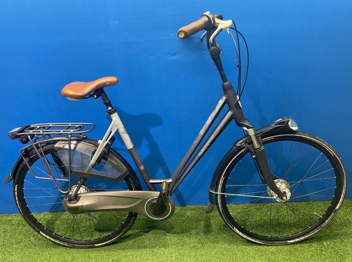 Gazelle Eclipse Dames Groijs 57cm, Ophalen, Gebruikt, -, -