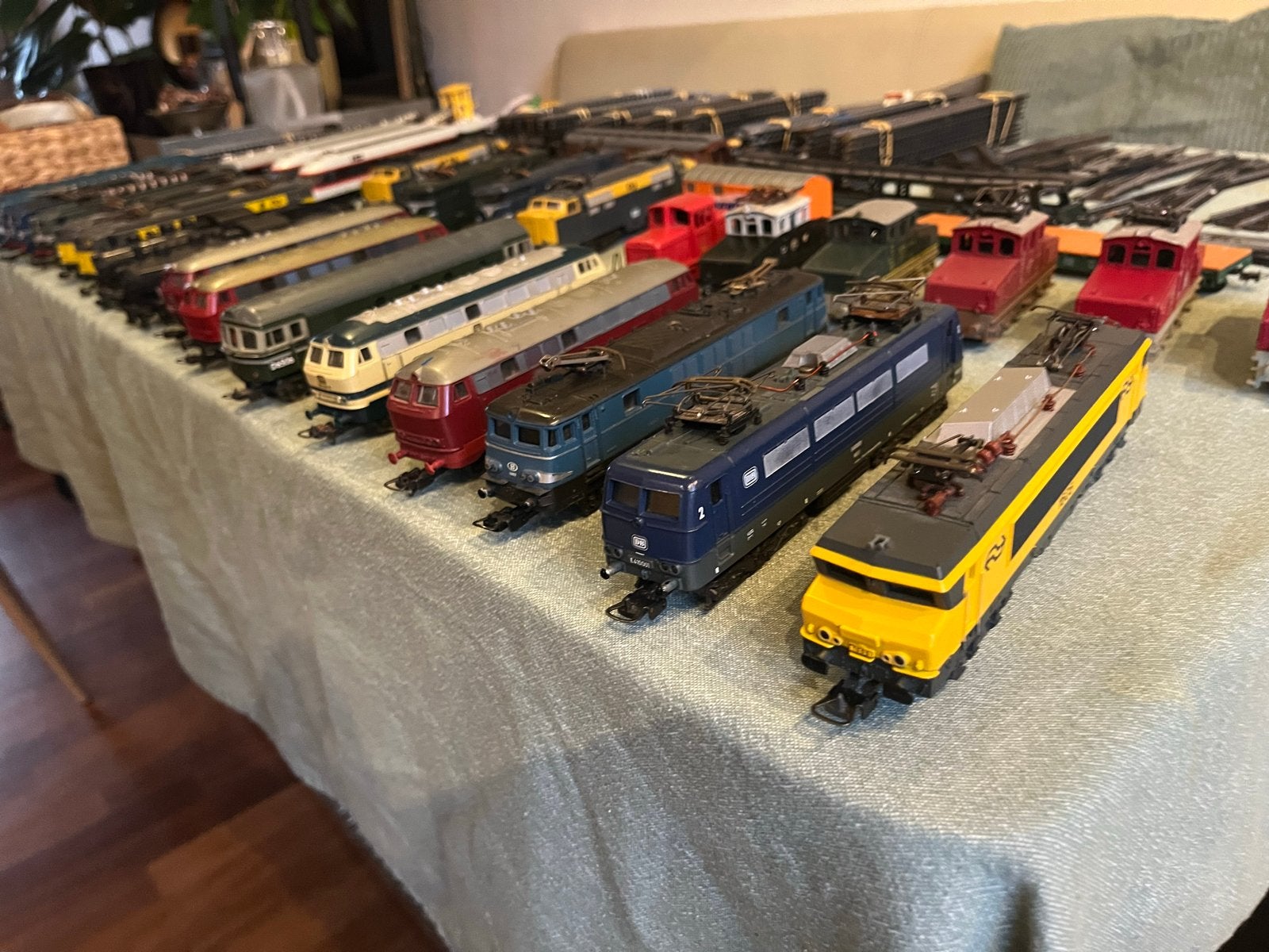 Grote verzameling lima locomotieven, Overige merken, Gebruikt, Gelijkstroom, Overige typen