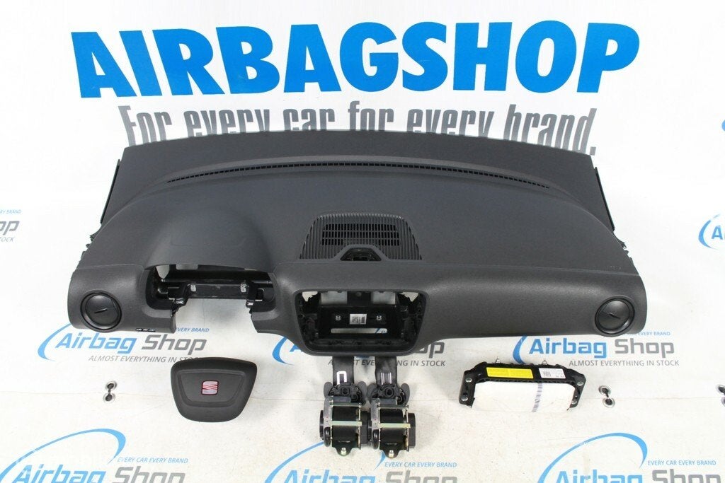 Airbag set - Dashboard zwart Seat MII (2011-2016)