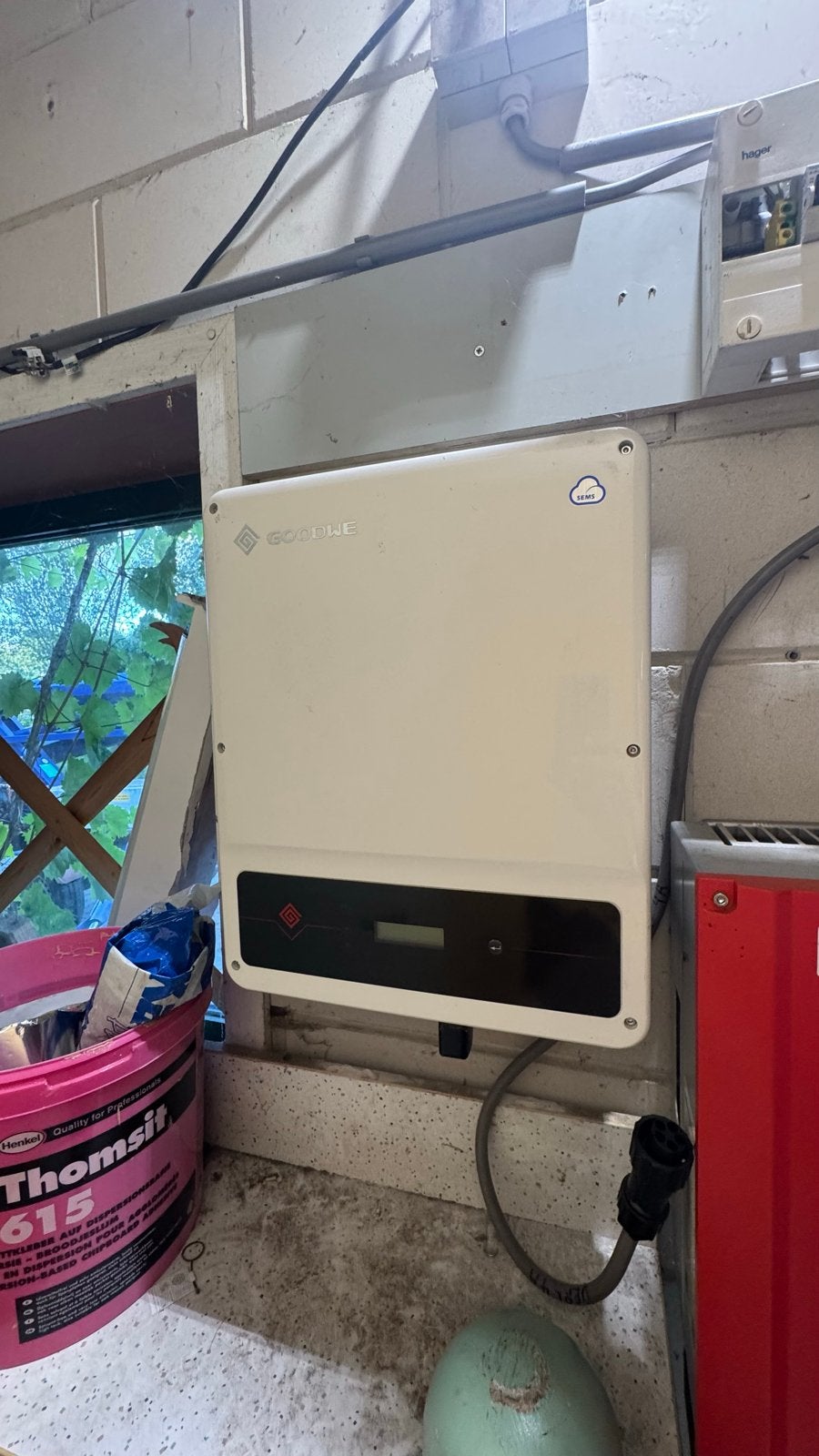 GoodWe GW8K-DT Grid-Tied PV Inverter - prima staat, Ophalen, Gebruikt, Omvormer