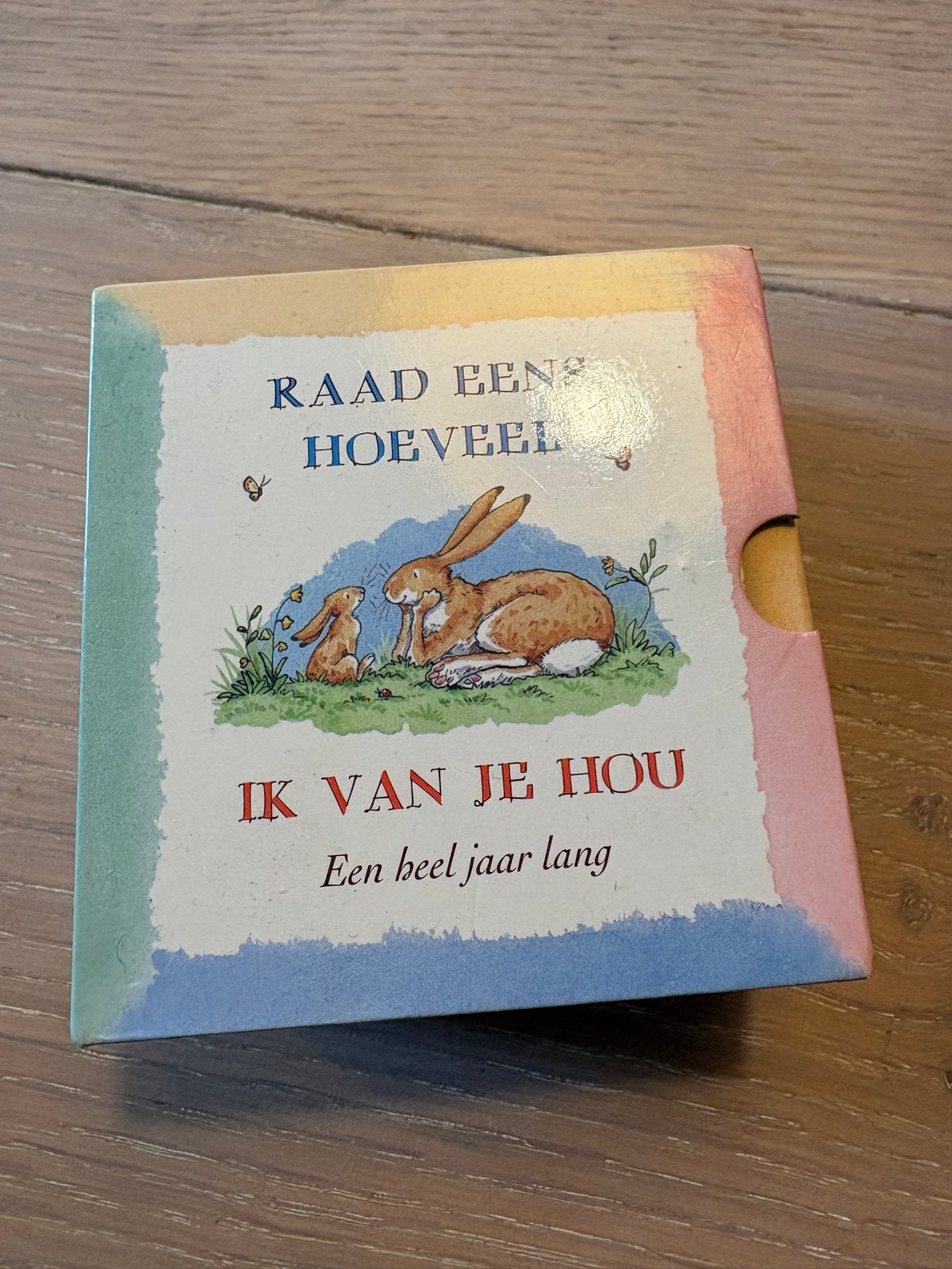 Raad eens hoeveel ik van je hou: Een heel jaar lang, Boeken, Fictie algemeen, Jongen of Meisje, Ophalen of Verzenden, Zo goed als nieuw
