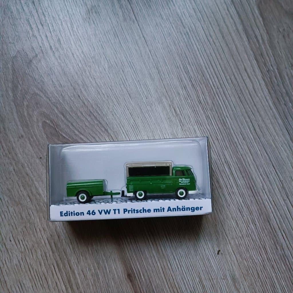 WIKING EDITION 46 VW T1 PRITSCHE Met aanhanger en lading, Ophalen of Verzenden, Nieuw, Auto, Wiking