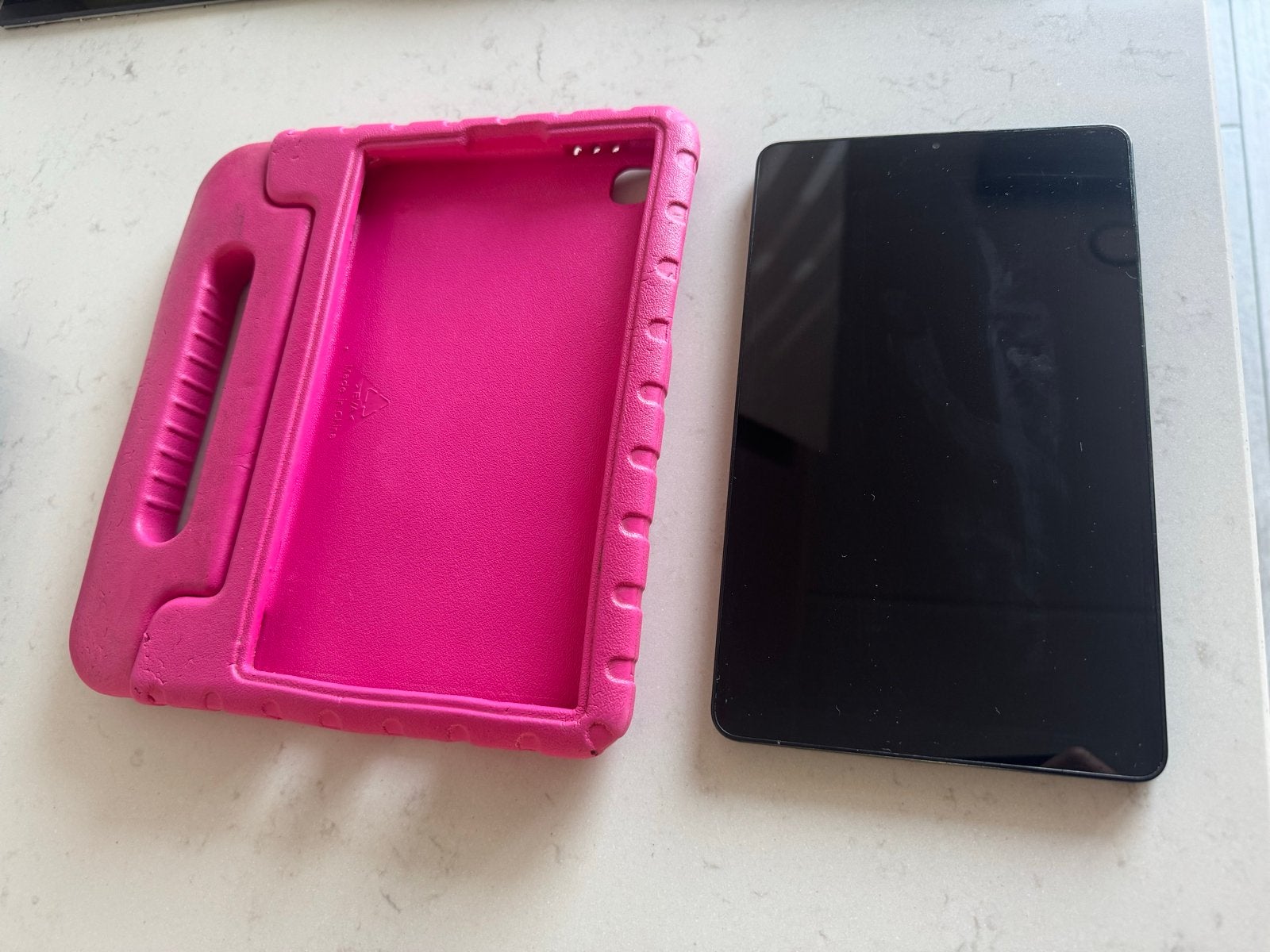 Samsung Galaxy Tab A9 roze kinderhoes 64gb, Gebruikt, 8 inch, Ophalen of Verzenden, 64 GB