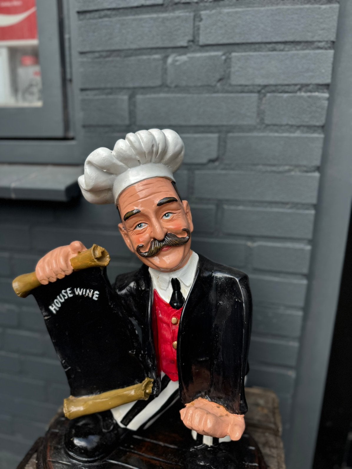 Koks beeld wijnboer, Verzamelen, Ophalen, Gebruikt, Mens