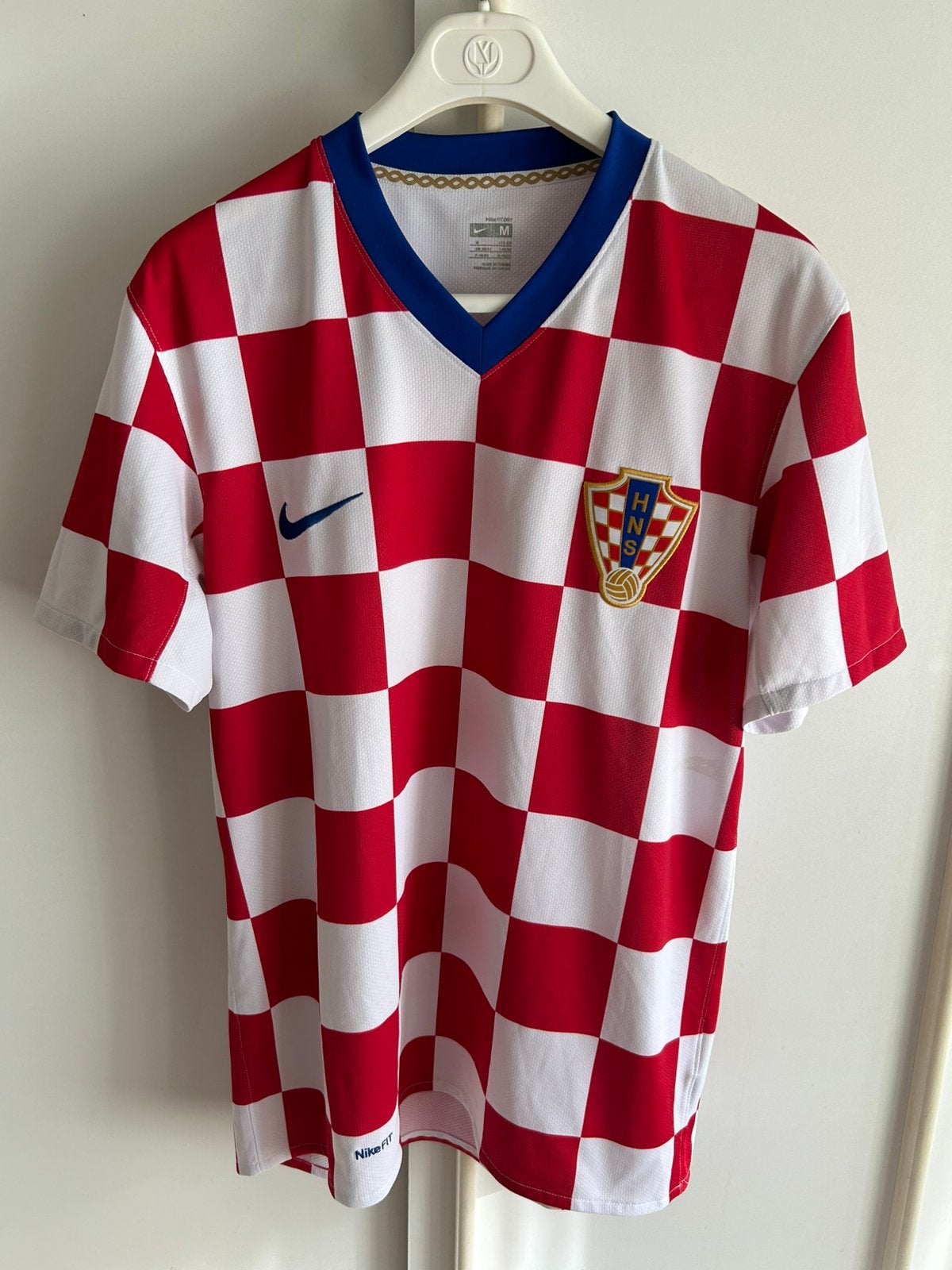 Voetbalshirt voetbal shirt Kroatië 2008-2009 Nike, Maat M, Verzenden, Zo goed als nieuw, Shirt