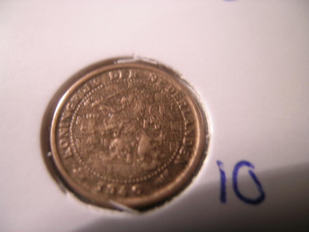 Halve Cent 1940 (nr 10), Ophalen of Verzenden, Koningin Wilhelmina, Overige waardes, Losse munt
