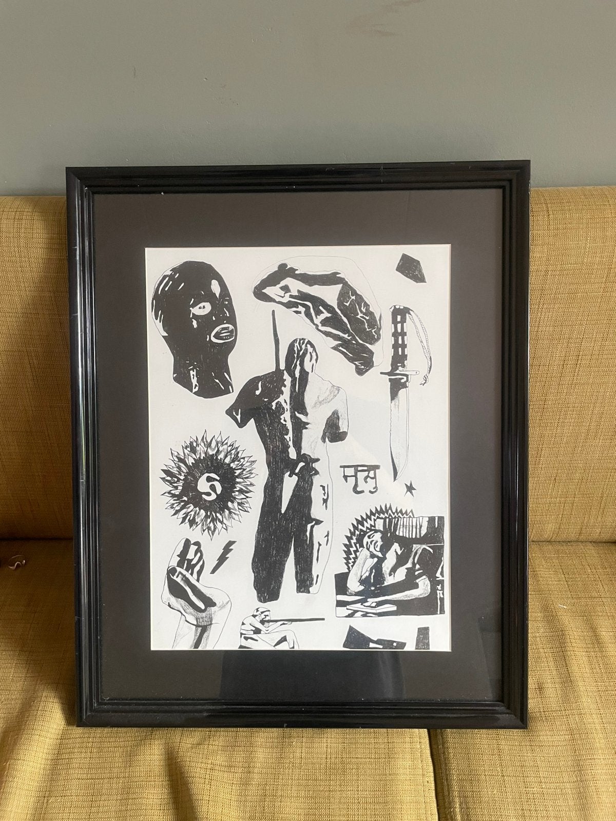 Abstract art punk, Antiek en Kunst, Ophalen