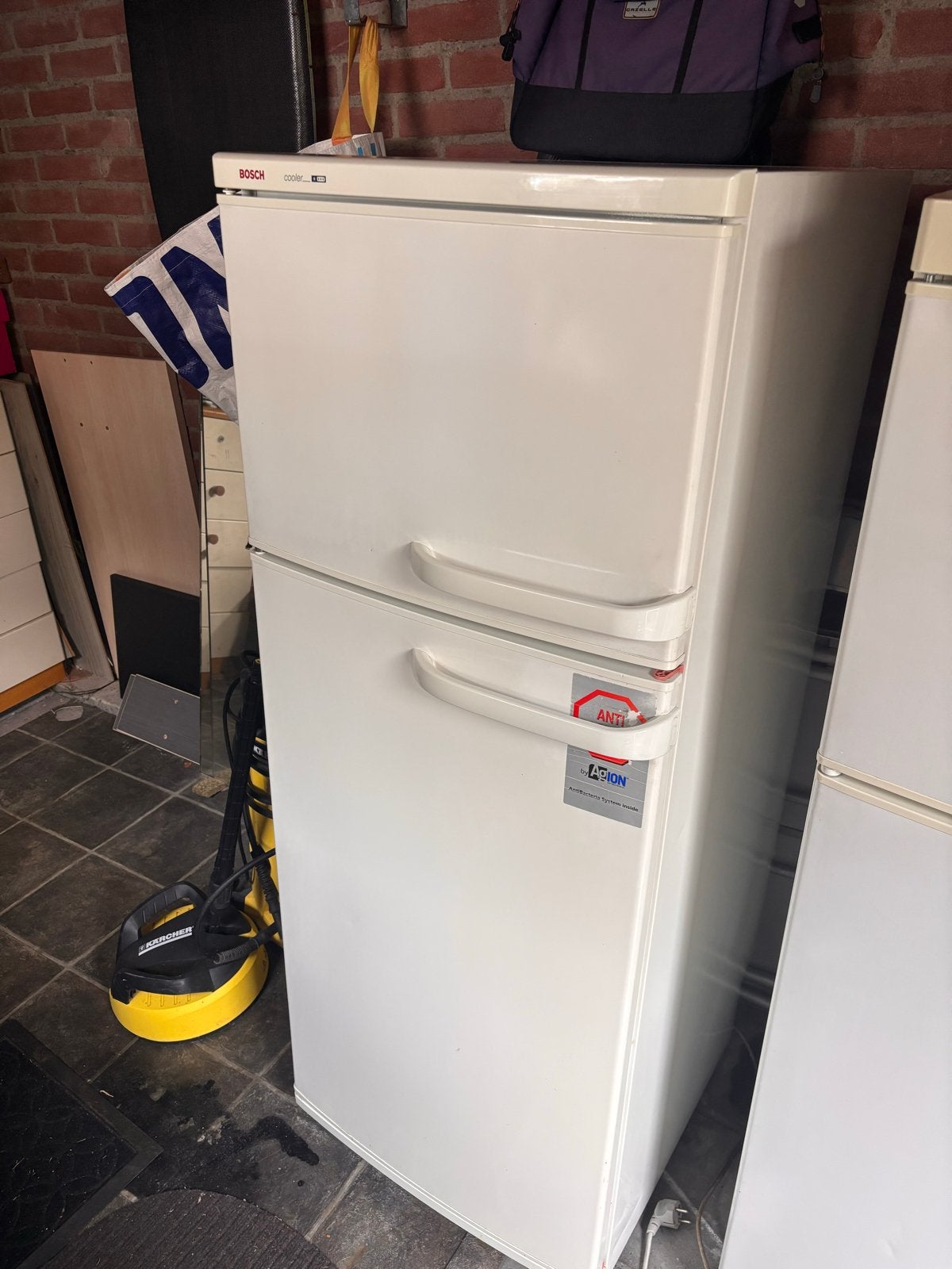 Bosch Koelkast met vriesvak, Gebruikt, 120 tot 140 cm, Minder dan 60 cm, Ophalen of Verzenden