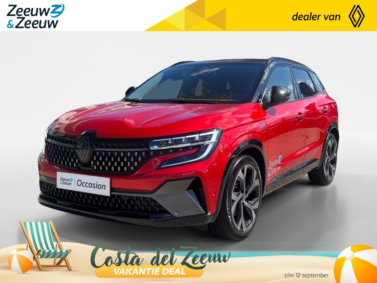 Renault Austral 1.2 E-Tech full hybrid 200 techno esprit Alp, Auto's, 12 maanden, Euro 6, 1199 cc, Hybride Elektrisch/Benzine