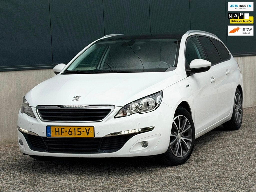 Peugeot 308 SW 1.2 PureTech Style PANO/PDC/NAVI/ISOFIX | NET, Auto's, Peugeot, Stof, Gebruikt, 1199 cc, 1165 kg