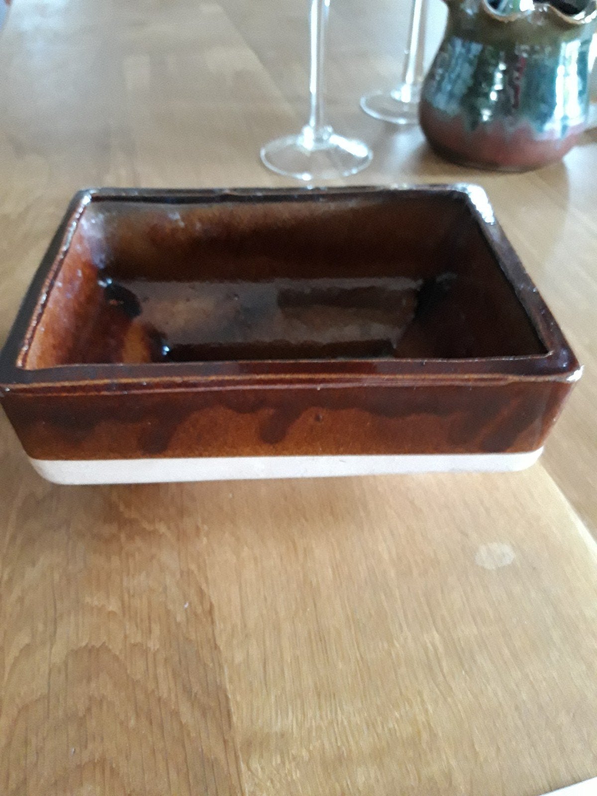 Vintage West-Germany aardewerk.  Vetter., Ophalen of Verzenden, Rond, Steen of Aardewerk