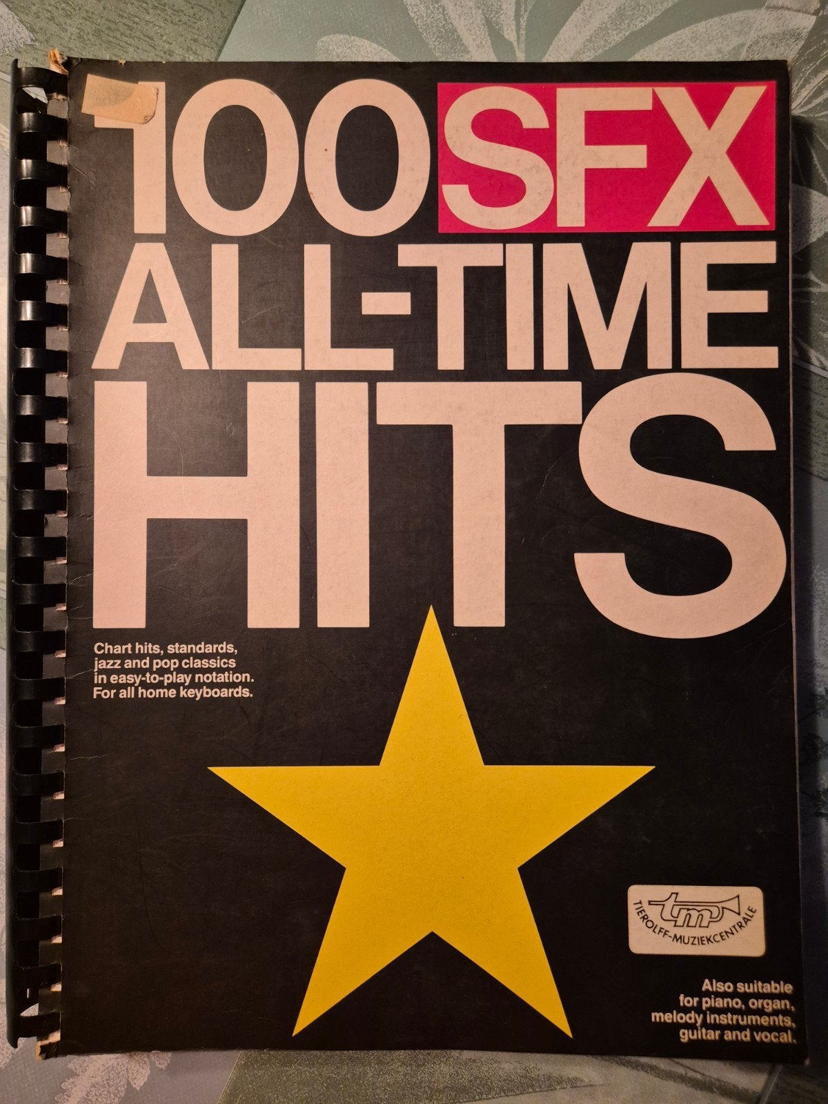 100 SFX All-Time Hits bladmuziekboek, Gebruikt, Piano, Overige soorten, Ophalen of Verzenden