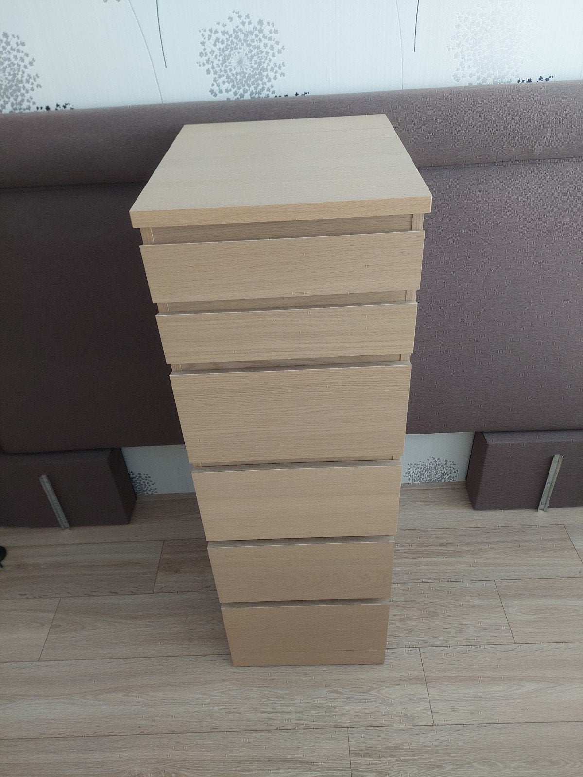 Ladekast met spiegel en sieraden lade., Huis en Inrichting, Ophalen, Minder dan 50 cm, Gebruikt, 5 laden of meer
