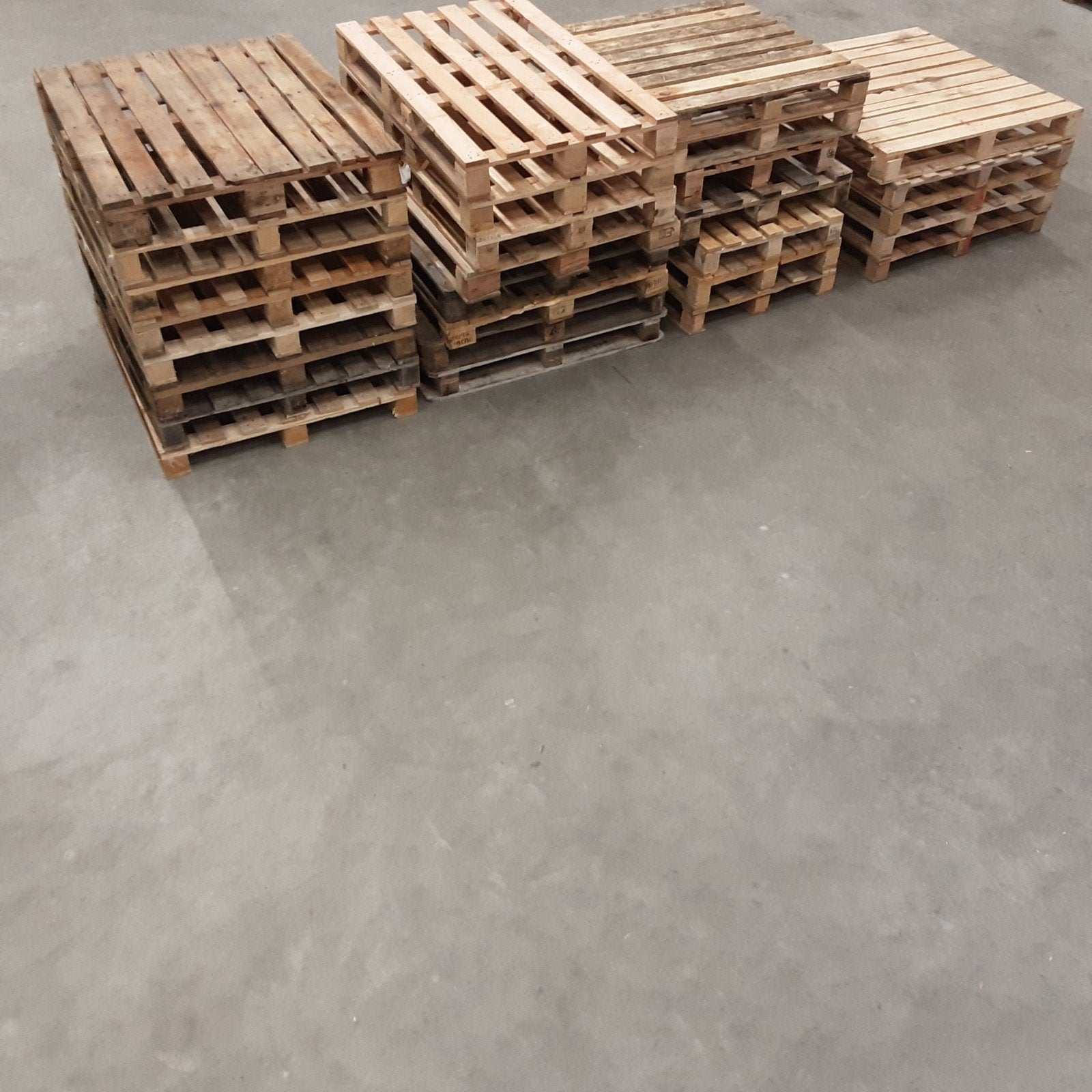 blokpallets 30 stuks, Ophalen