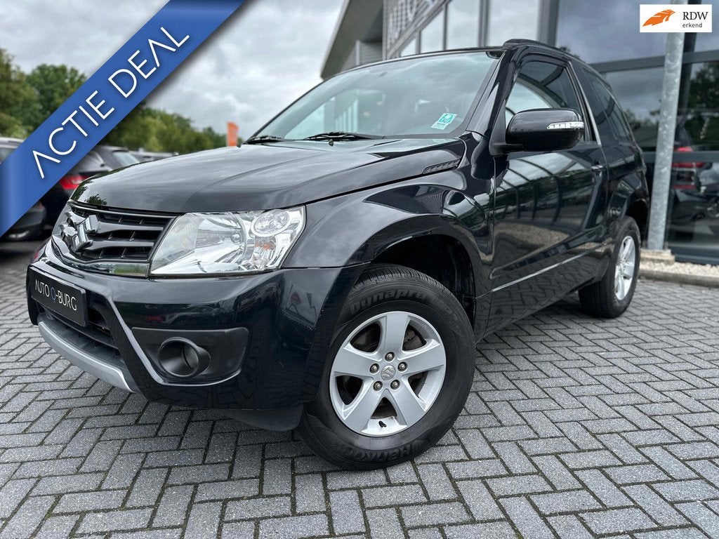Suzuki Grand Vitara 1.6 JX-E | 4X4 | Airco | Dealer onderhou, 1345 kg, Stof, Gebruikt, 4 cilinders
