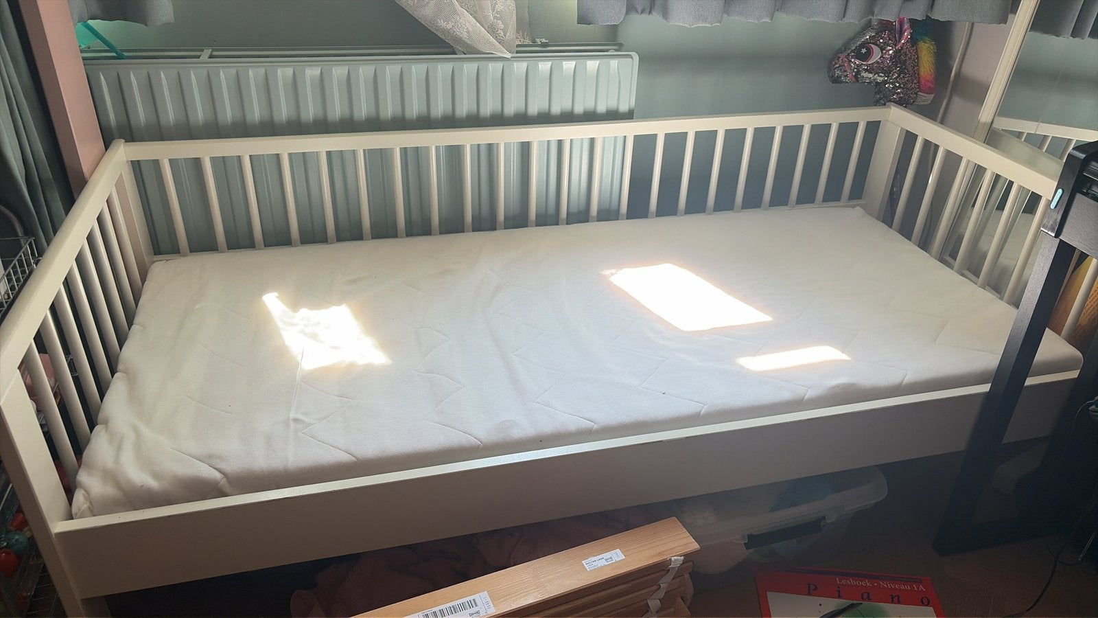 Sultan kinderbed Ikea gratis, 70 tot 85 cm, Ophalen of Verzenden, Zo goed als nieuw, Matras