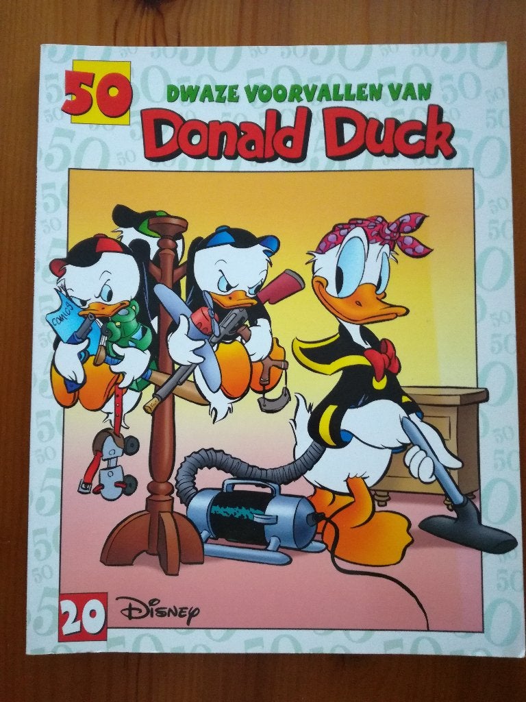 Stripboek Donald Duck 50 serie, Eén stripboek, Ophalen of Verzenden, Gelezen
