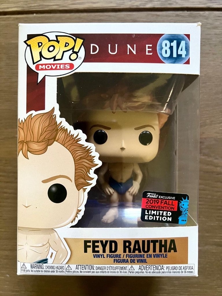 Funko Pop! Dune – Feyd Rautha #814 (2019 Fall Convention), Verzenden, Nieuw