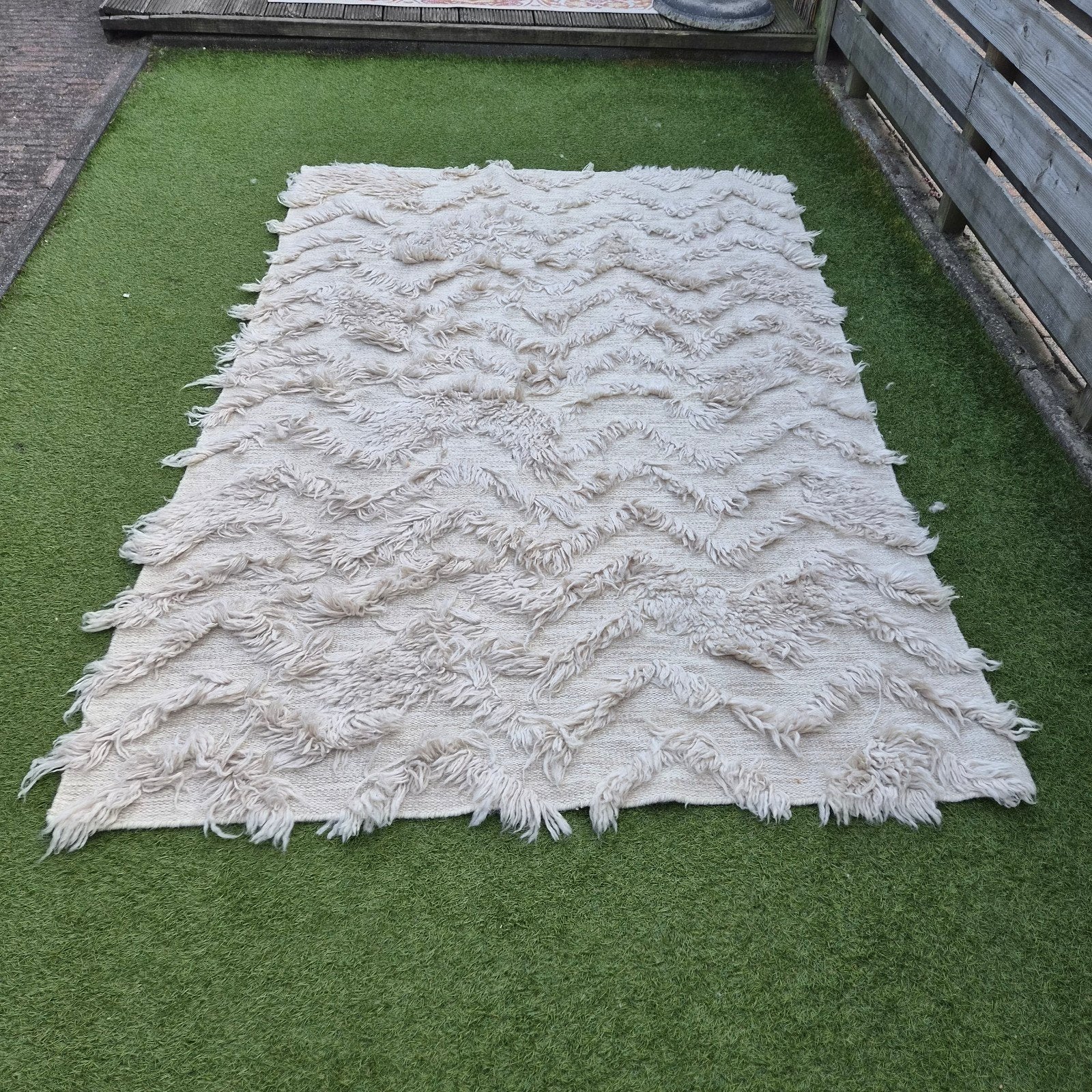 vloerkleed bohemian, Ophalen, Gebruikt, 200 cm of meer, 200 cm of meer