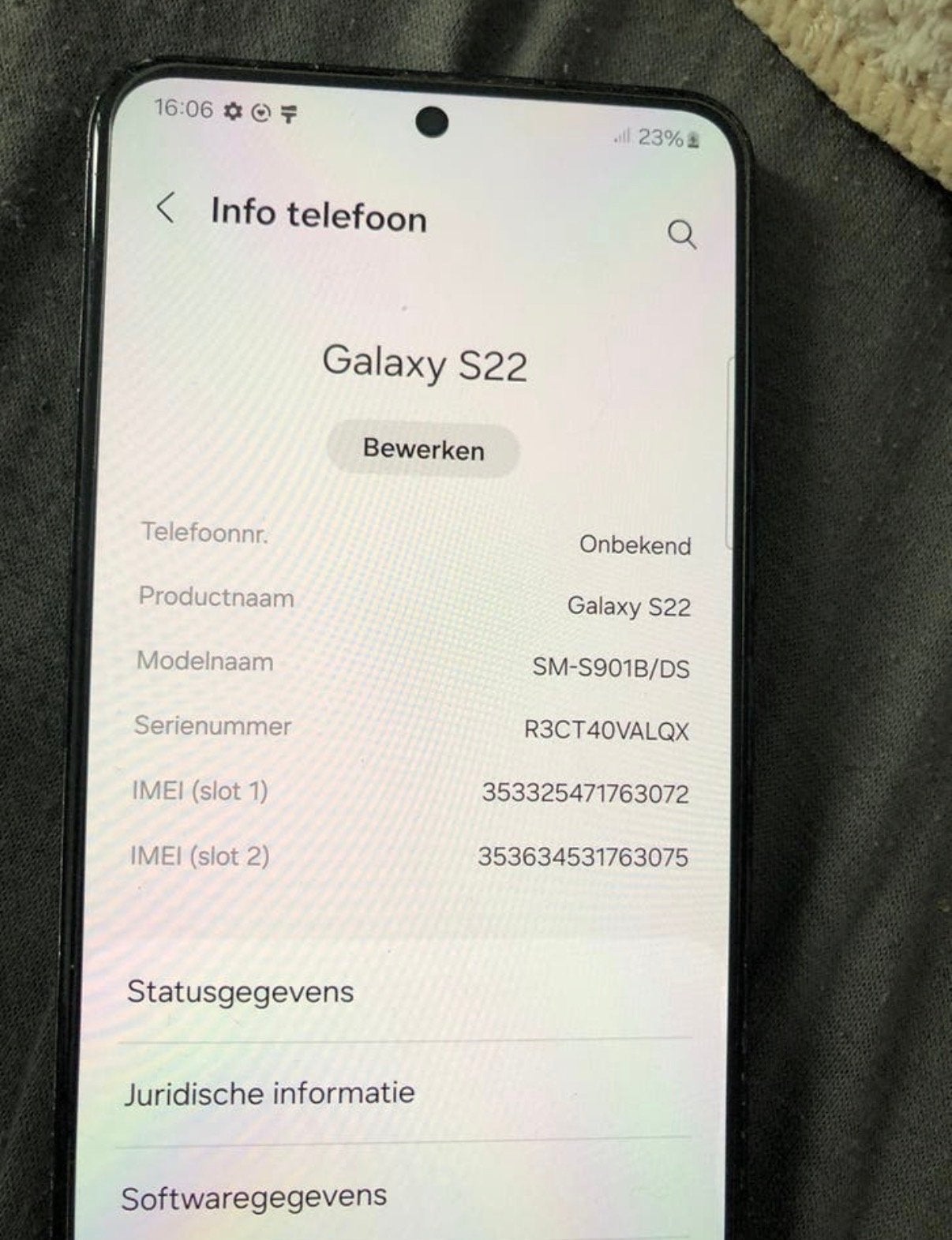Samsung Galaxy S22 128GB - Zo goed als nieuw, Telecommunicatie, Mobiele telefoons | Samsung, 128 GB, Ophalen of Verzenden, Zo goed als nieuw