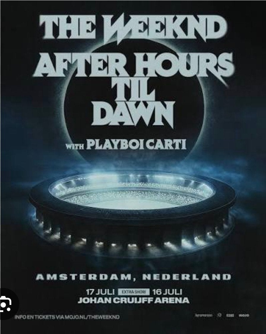 The weekend concert ft playboi carti, Tickets en Kaartjes, Eén persoon, Juli