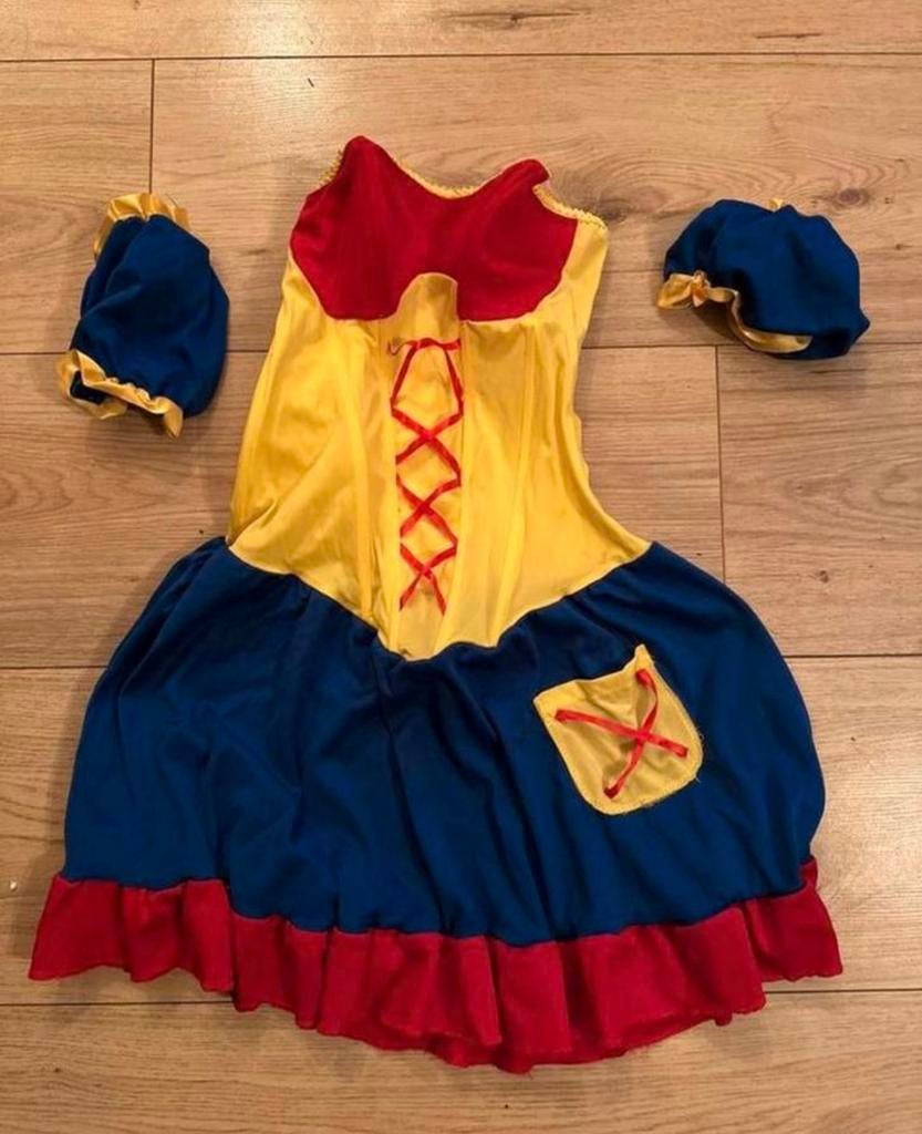 Verkleed jurken, Kinderen en Baby's, Carnavalskleding en Verkleedspullen, Ophalen of Verzenden, Zo goed als nieuw, Meisje