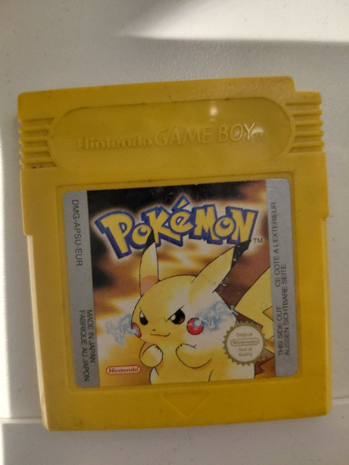Pokémon Yellow Game Boy - Werkend weggelegd, niet getest, Ophalen of Verzenden, Gebruikt