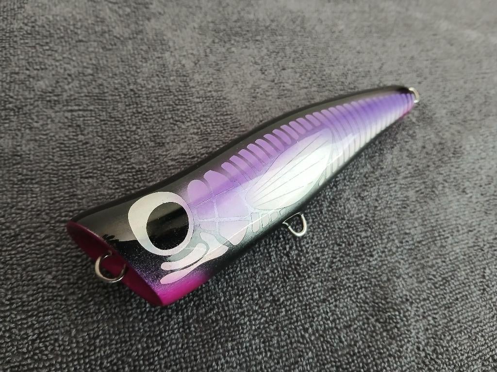 Standa RTW Sliding Popper Purple silver - Big game lures, Ophalen of Verzenden, Zo goed als nieuw, Overige typen