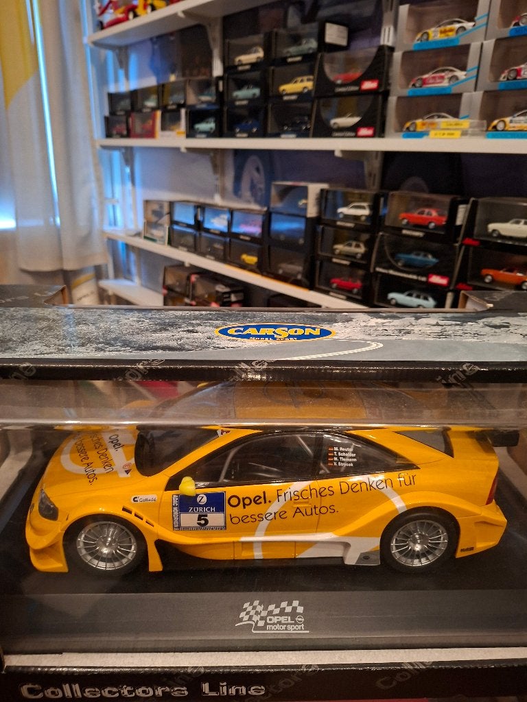 opel astra om sport  1 op 12  scheider   foto no 053, Ophalen of Verzenden, Nieuw, 1:9 t/m 1:12, Auto