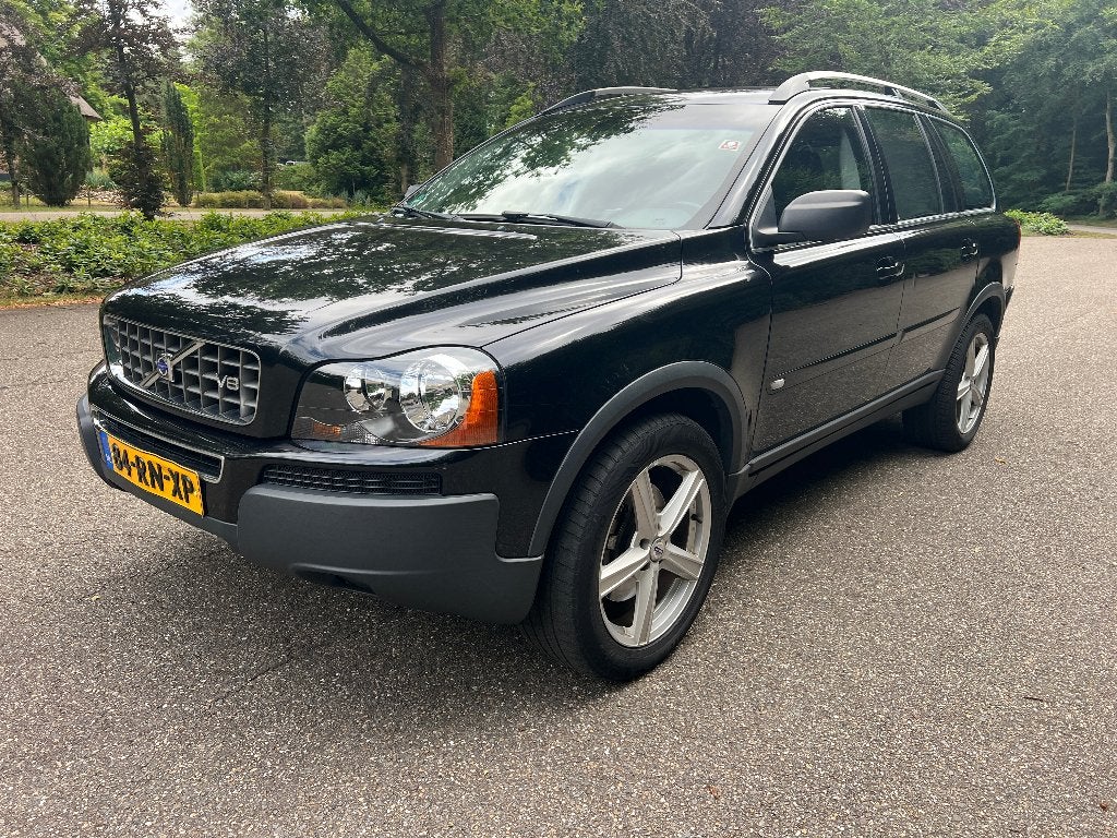 Volvo XC90 4.4 V8 LPG-G3 Leder Navi Cam PDC Clima Cruise, Auto's, Volvo, 138 €/maand, 7 stoelen, Zwart, Bedrijf