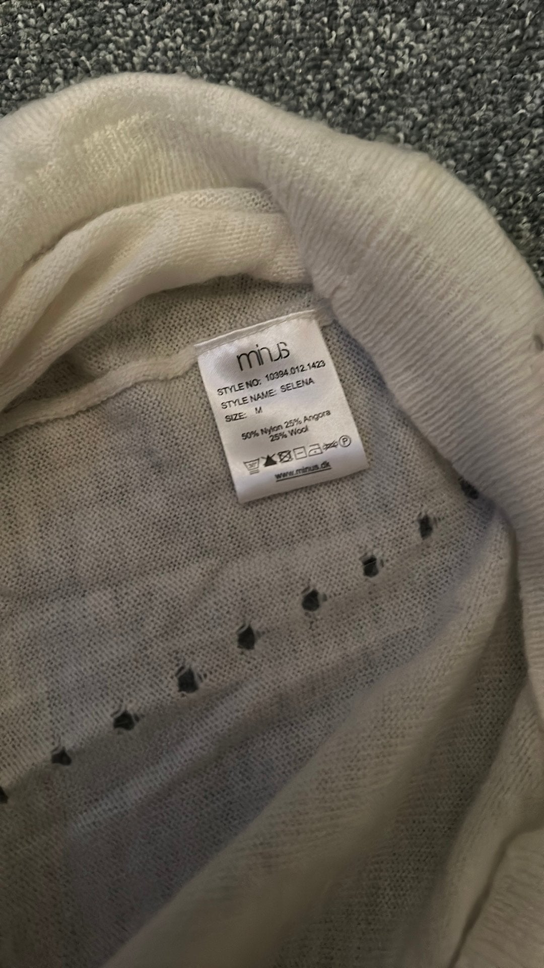 Deels angora en wollen dunne trui mt 38, Ophalen of Verzenden, Nieuw, Maat 38/40 (M)