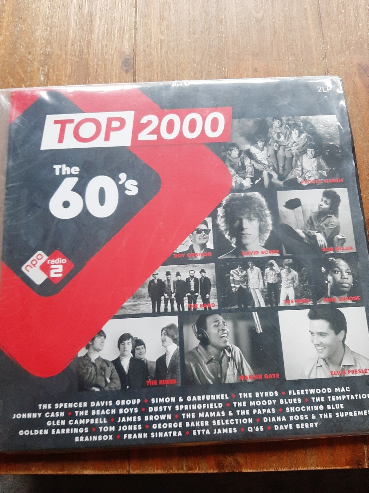 Top 2000 The 60's - Dubbel LP Vinyl, Complilatie, 2020 tot heden, Ophalen of Verzenden, Zo goed als nieuw
