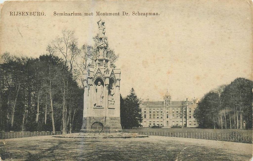 388-387-043 Driebergen-Rijsenburg Monument Dr Schaepman, Verzenden, Voor 1920, Utrecht