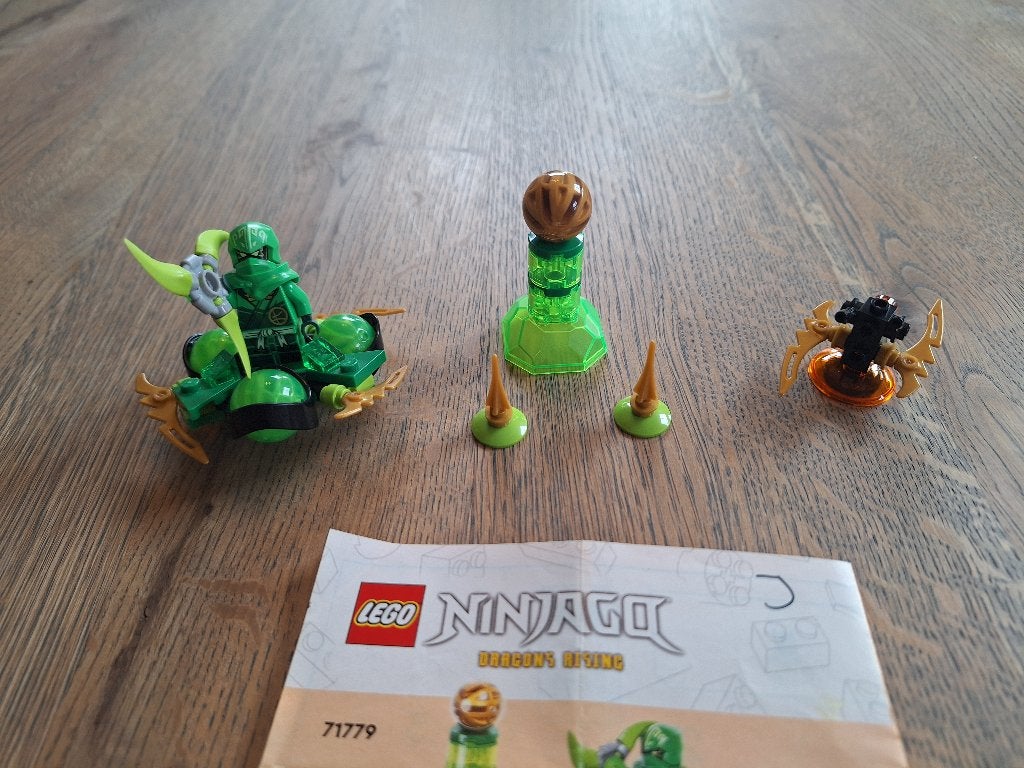 Lego Ninjago 71779 – Lloyd’s drakenrace auto (compleet), Lego, Ophalen of Verzenden, Zo goed als nieuw, Inclusief instructies