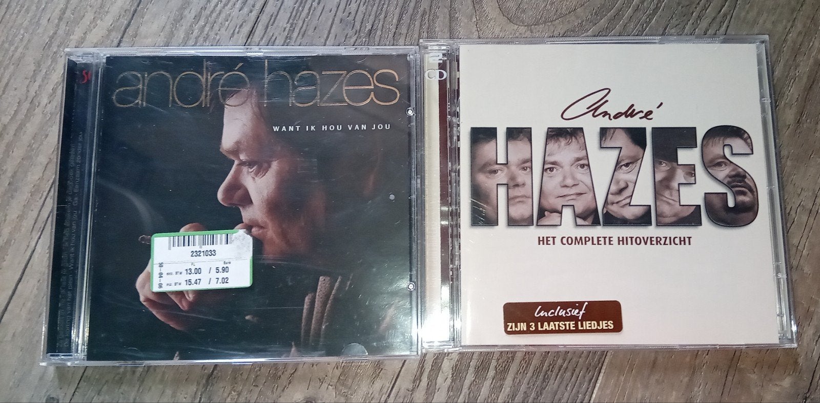 André Hazes CD, Ophalen of Verzenden, Zo goed als nieuw, Levenslied of Smartlap, Overige typen