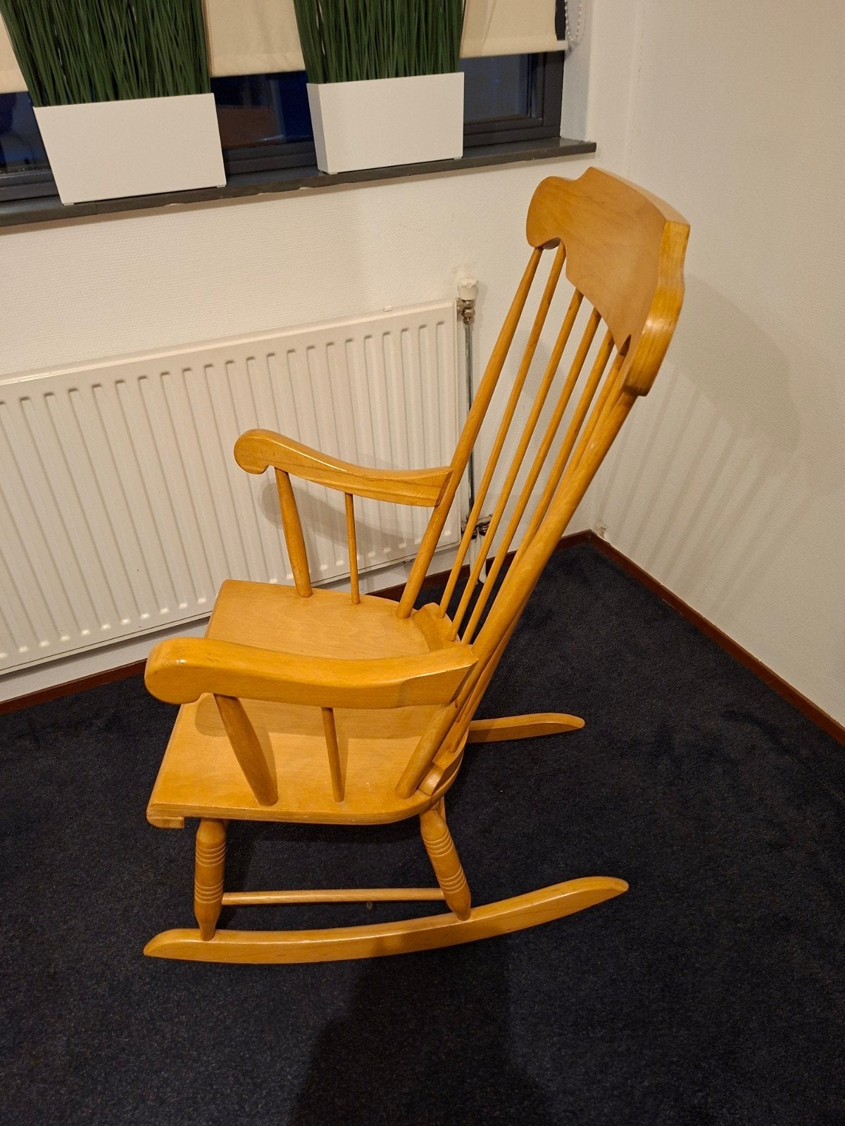 Houten Schommelstoel - Zo goed als nieuw, Ophalen, Overige kleuren, Klassiek, Zo goed als nieuw
