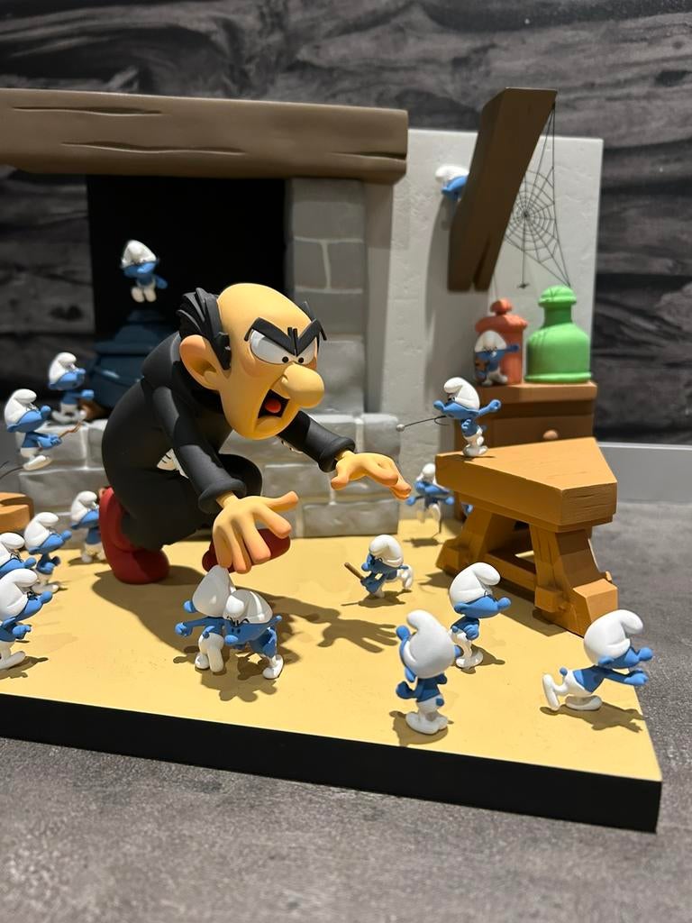 Fariboles beeld Smurfen A moi les Schtroumphs, Verzamelen, Verzenden, Zo goed als nieuw, Verschillende Smurfen