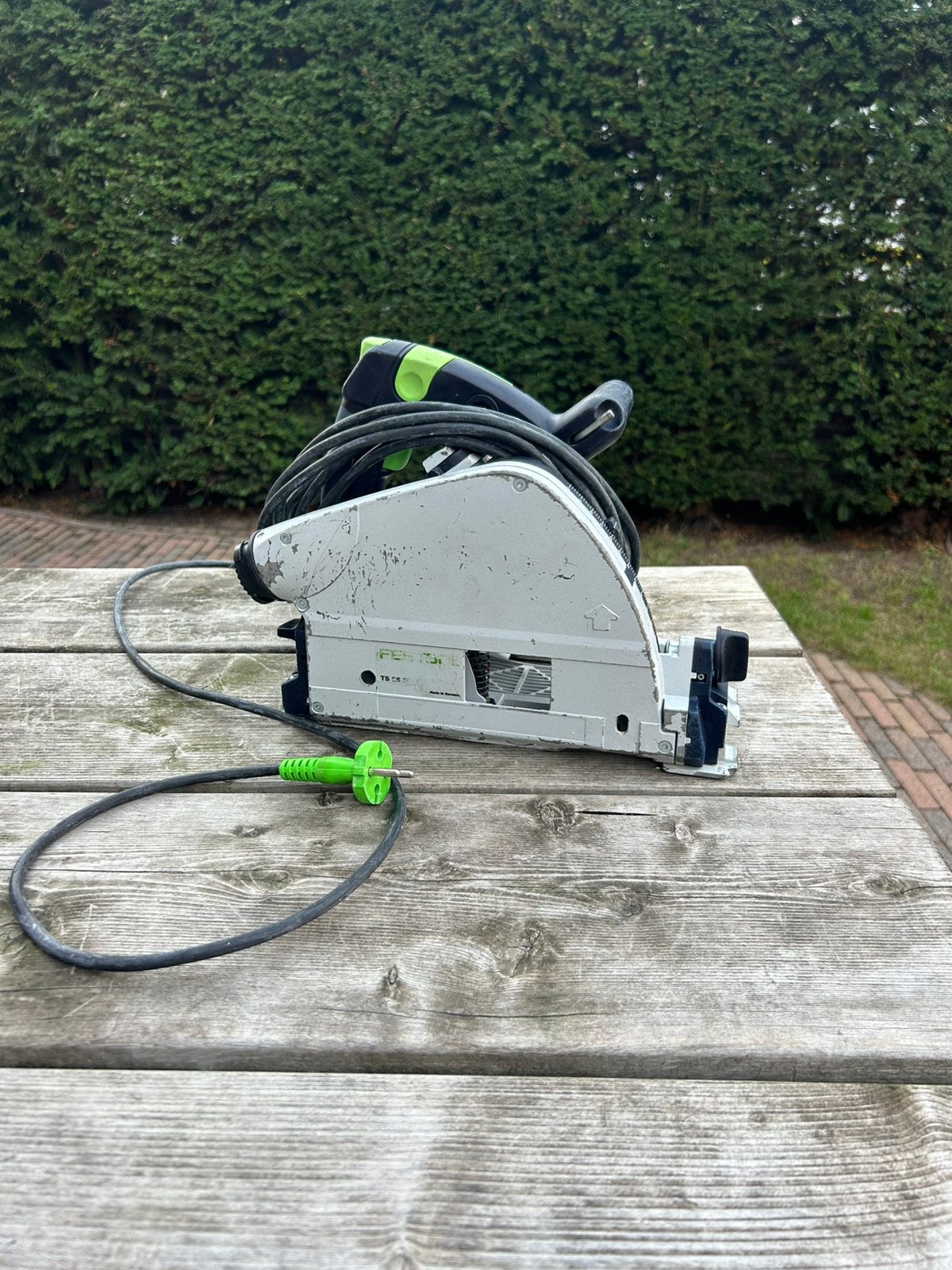 Festool TS 55 EBQ invalzaag, Ophalen of Verzenden, Zo goed als nieuw
