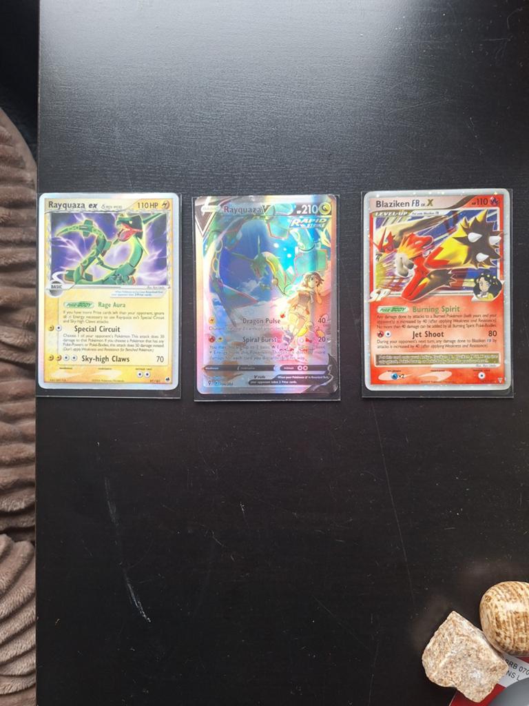3 zeldzame pokémonkaarten in goede staat, Ophalen of Verzenden, Zo goed als nieuw