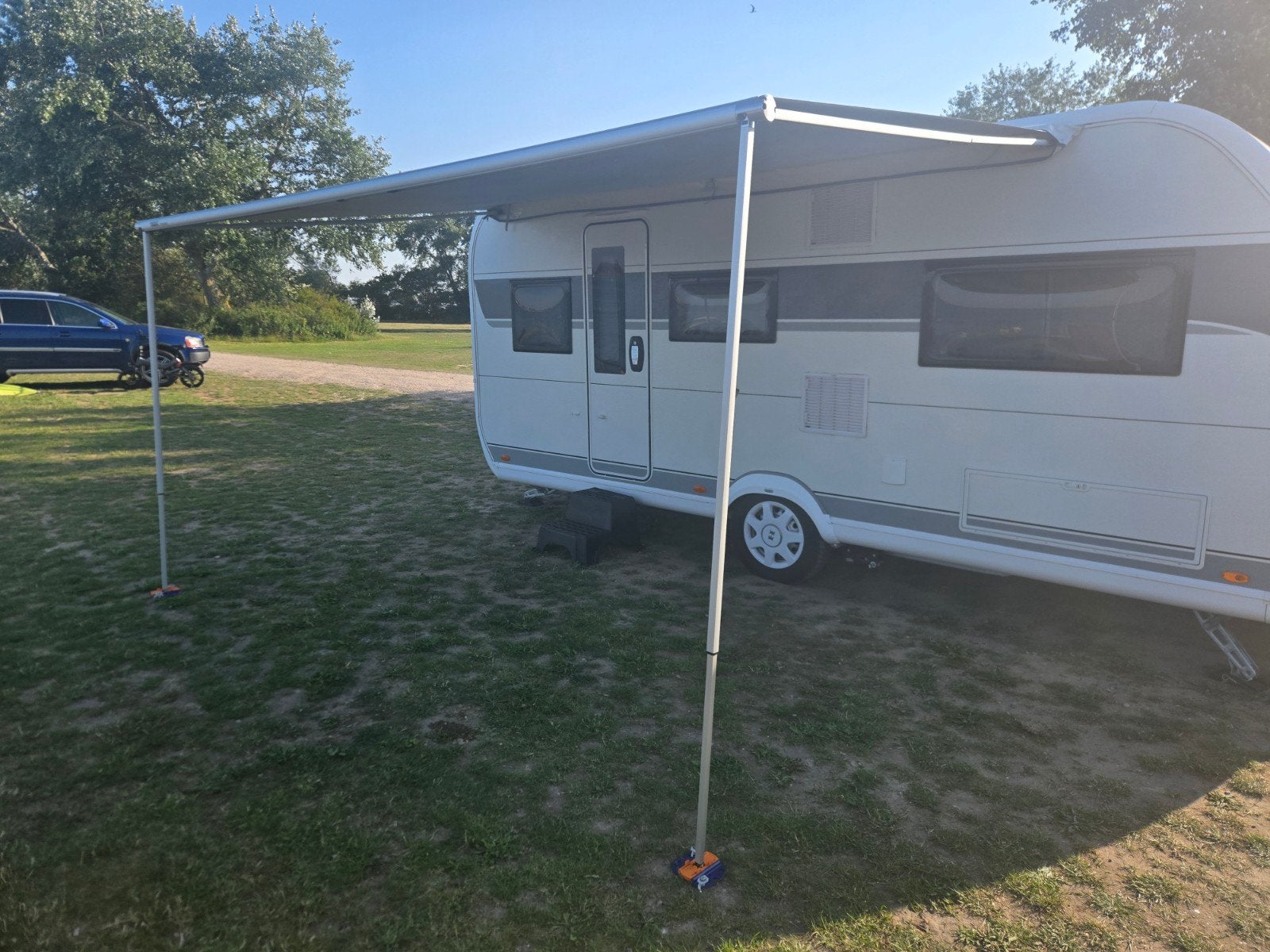 Thule Omnistor 1200 zakluifel 4m met zijwanden, Ophalen, Zo goed als nieuw