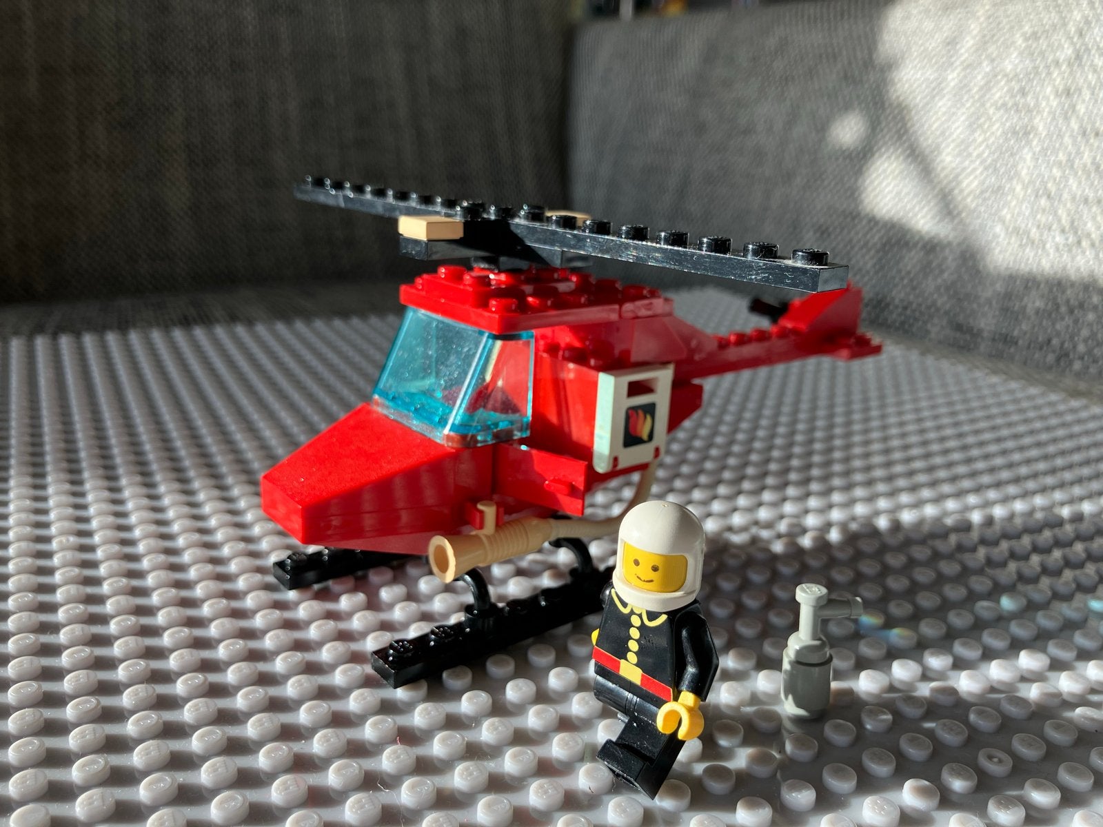 Lego Legoland Brandweer Helikopter Jaren '90 Compleet, Ophalen of Verzenden, Gebruikt, Overige merken